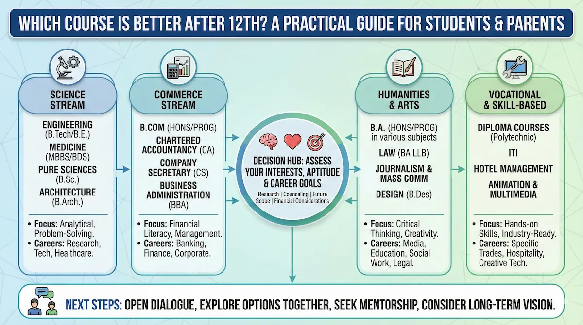 Top Career Options After 12th for All Streams (2025 Guide)