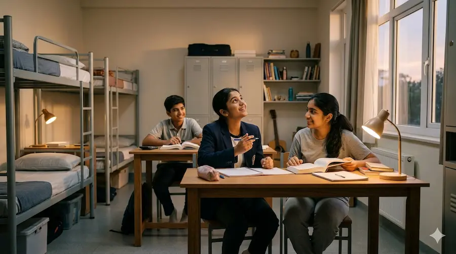 boarding-school-hostel-life-students-study-room-environment-india